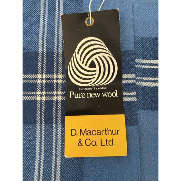 Vtg 1.5 Yards @ 72” W Earl Of St. Andrews Wool Tartan Fabric Scotland Plaid New - Picture 2 of 8